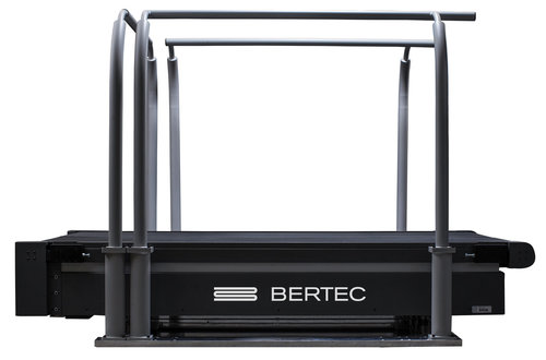 instrumented treadmill sideview